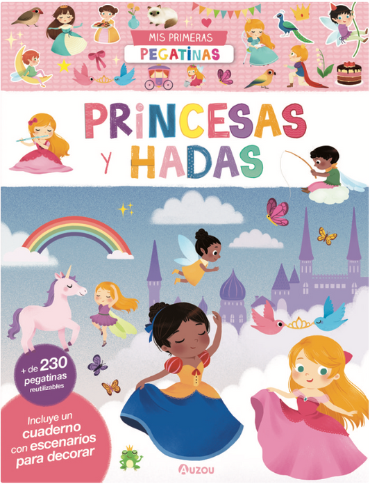 MIS PRIMERAS PEGATINAS PRINCESAS Y HADAS