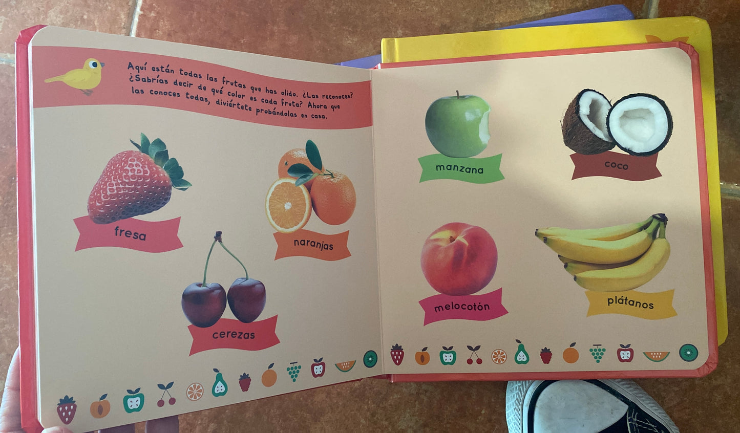 MI LIBRO DE OLORES LAS FRUTAS