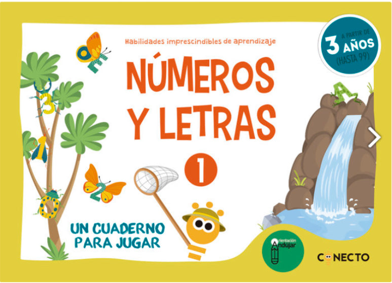 NÚMEROS Y LETRAS 1 UN CUADERNO PARA JUGAR (3 AÑOS)