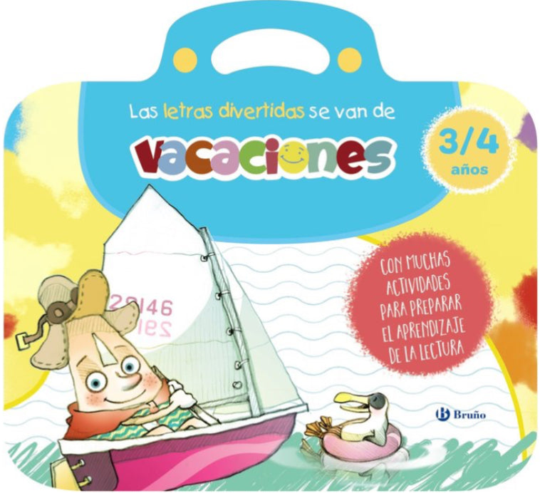 LAS LETRAS DIVERTIDAS SE VAN DE VACACIONES (3-4 AÑOS)