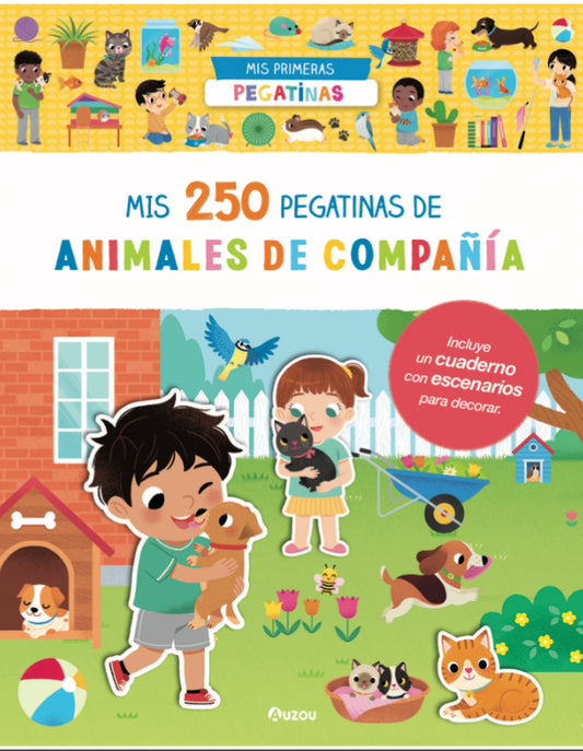 MIS 250 PEGATINAS ANIMALES DE COMPAÑÍA